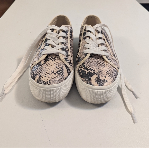 Torrid Snakeskin Platform Sneakers - Picture 4 of 8